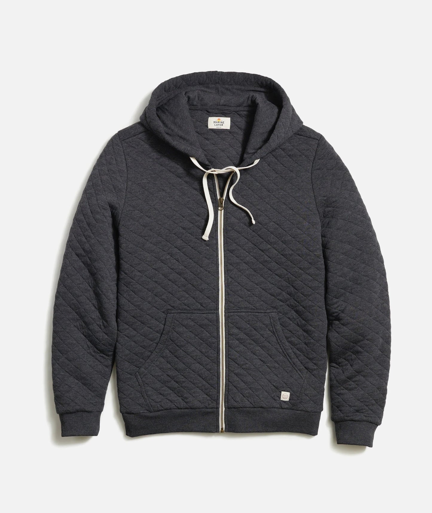 Jordan Corbet Quilted Full Zip Hoodie