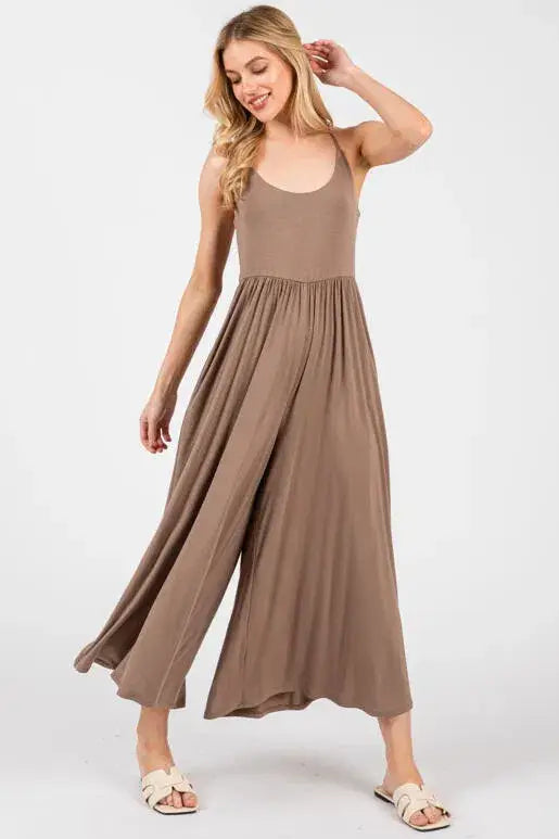 Adeline Wide-leg Cami Jumpsuit