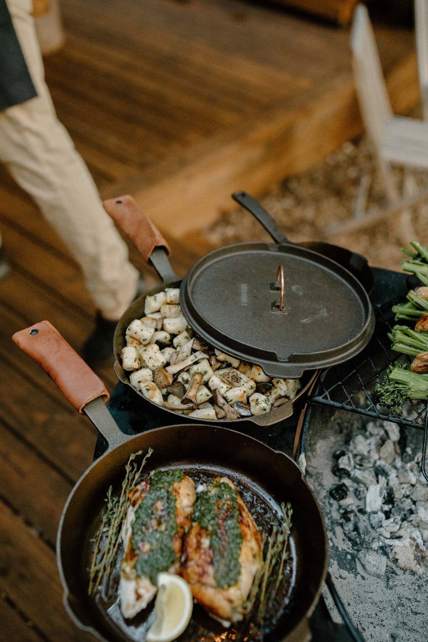 All-In-One Cast Iron Skillet