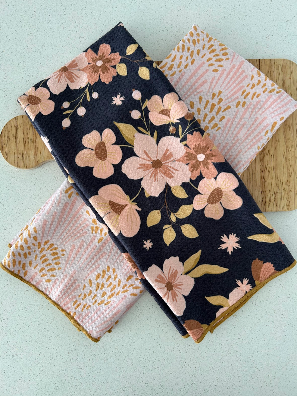 Chrysanthemum Tea Towel