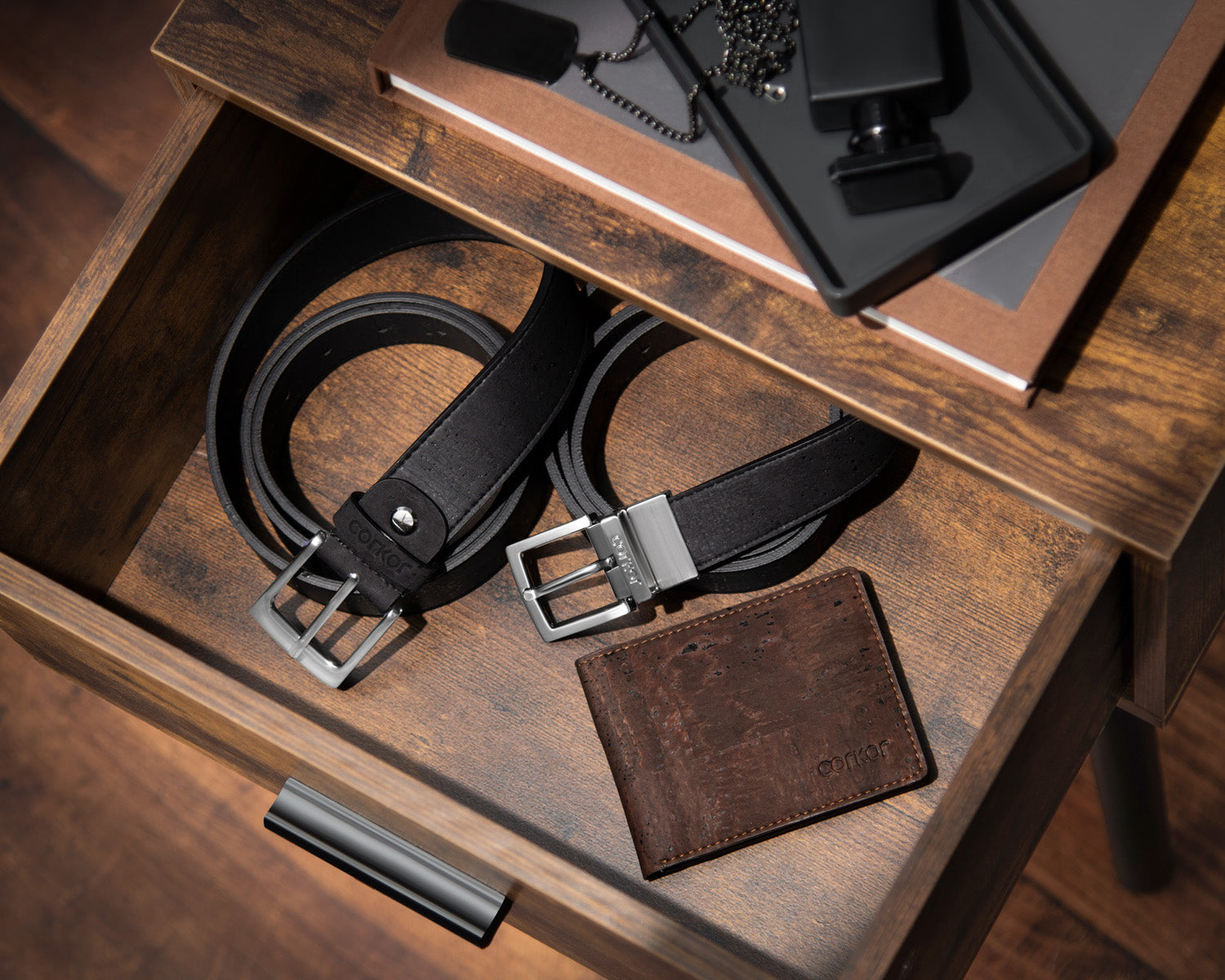 Cork Belt - M (30-32") - Black