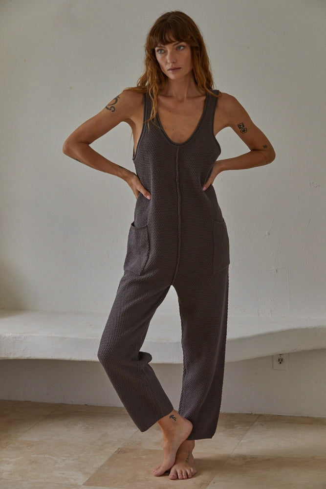 Rhea Knit Jumpsuit Small