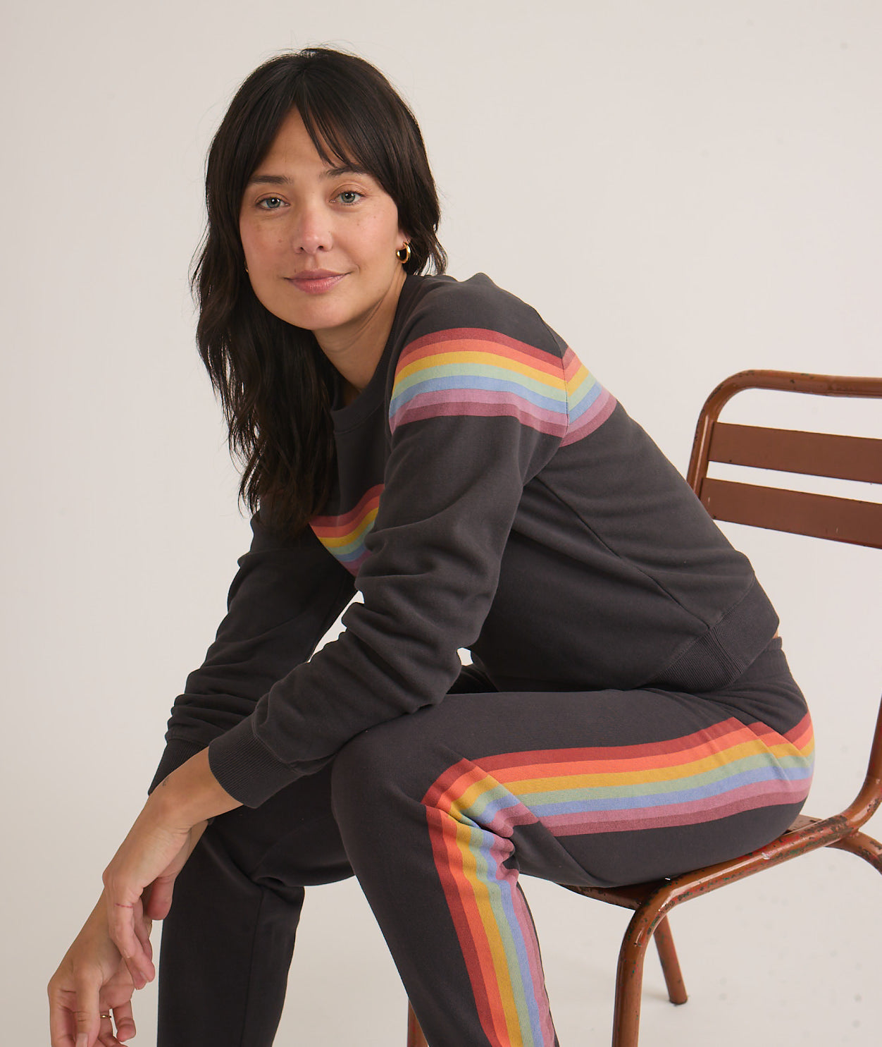 Sloane Anytime Sweatshirt Nightfall Small