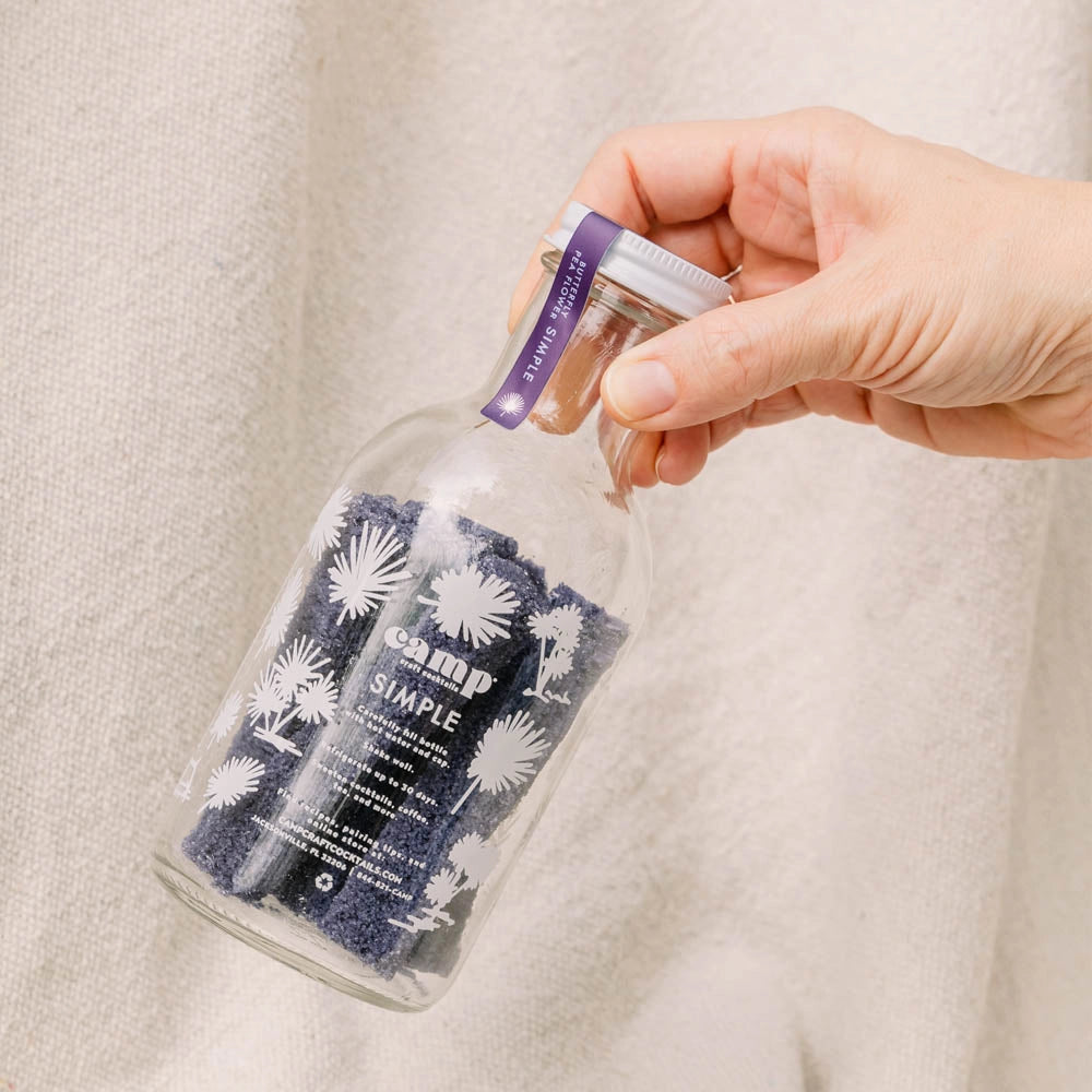 Infused Sugar Mixers Butterfly Pea Flower