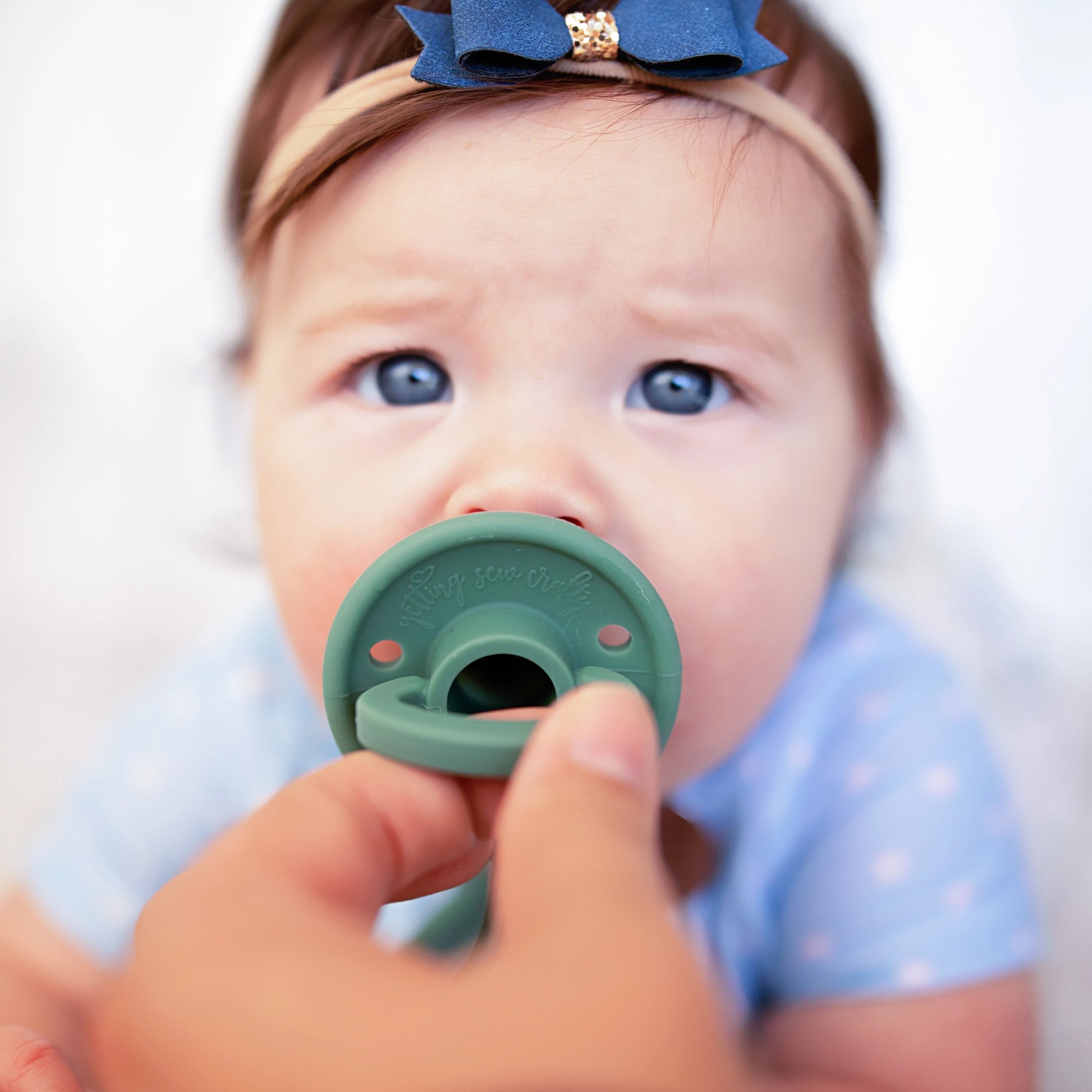 Pacifier Clip -  Fern