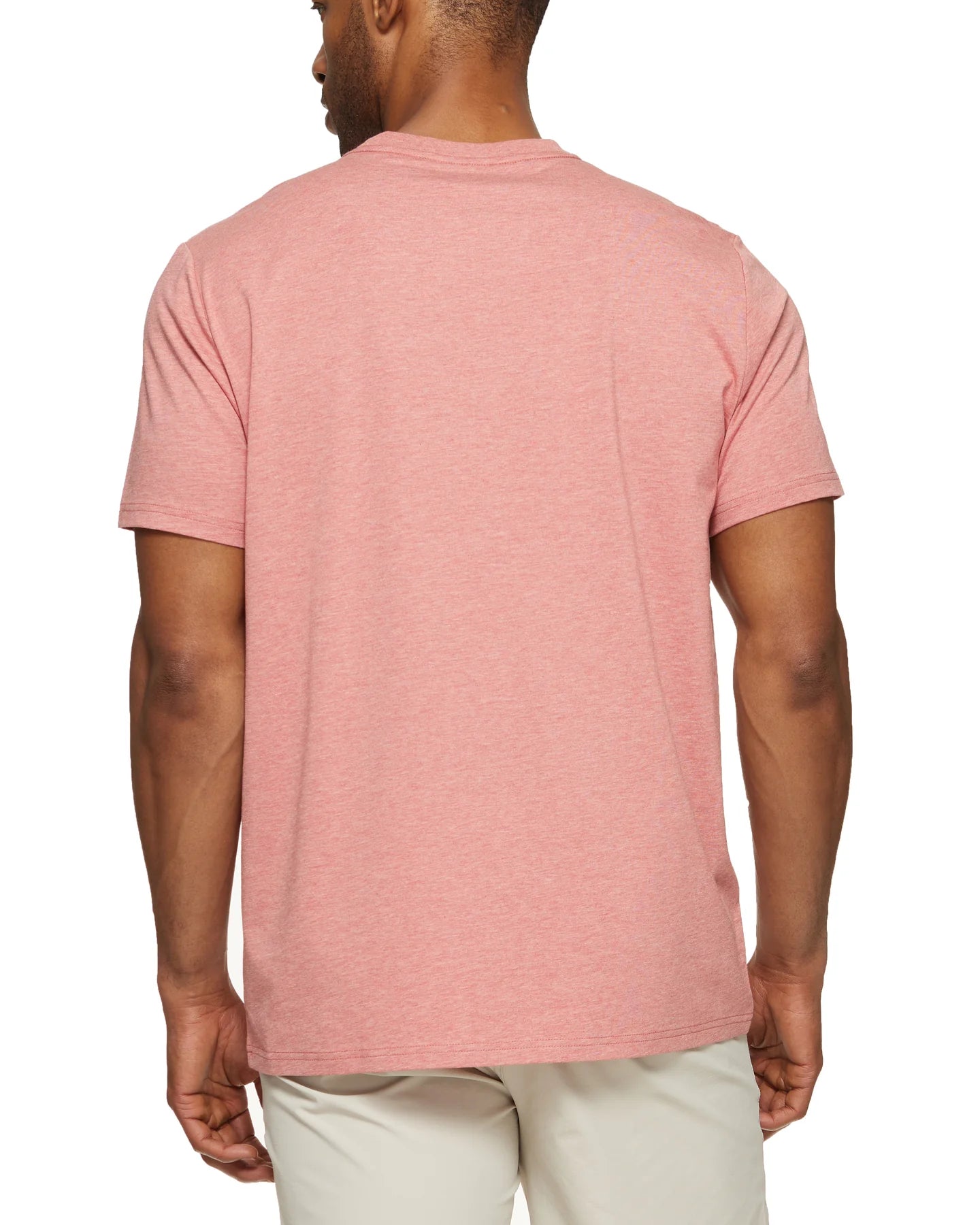 Russell Stretch Crewneck Tee Navy Heather Small