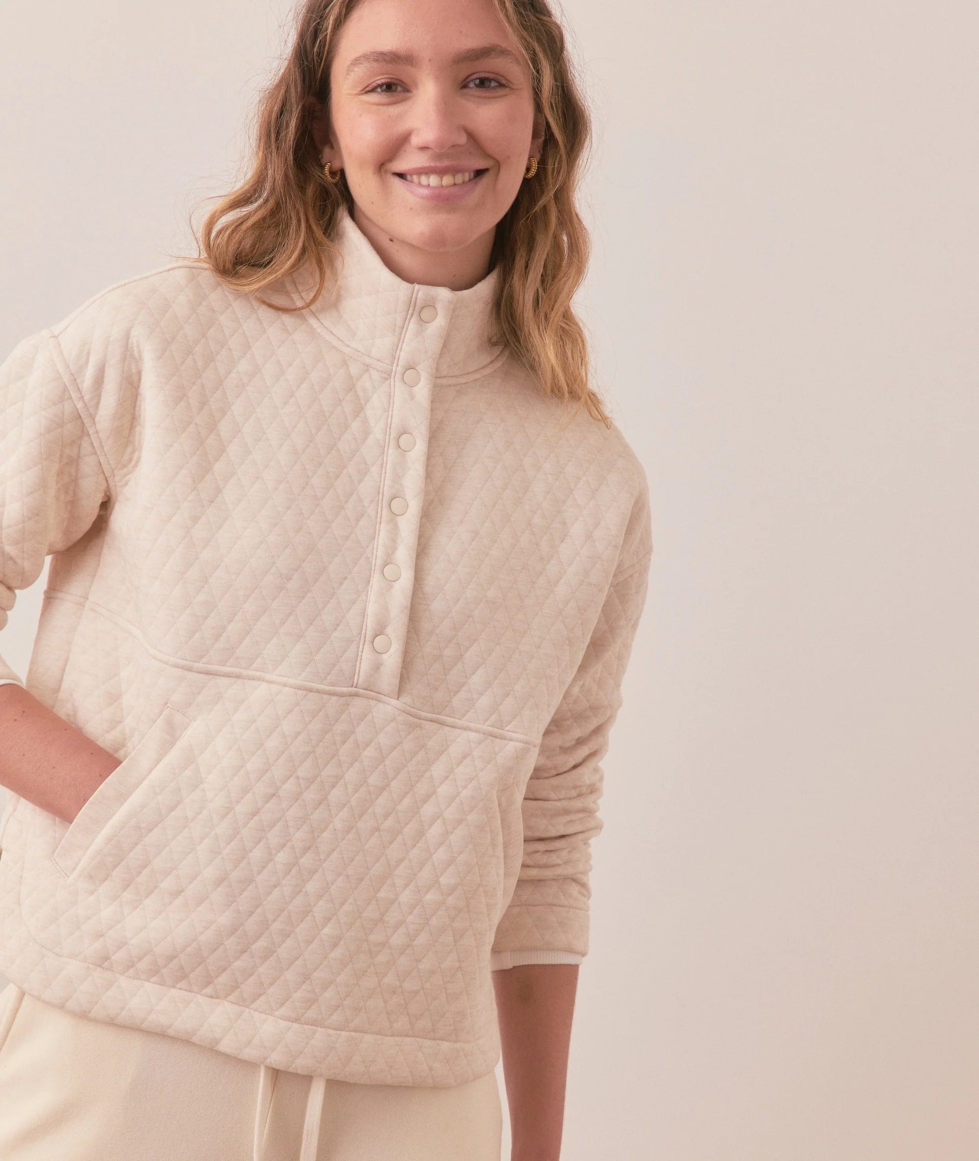 Annabell Corbett Funnel Neck Pullover Small