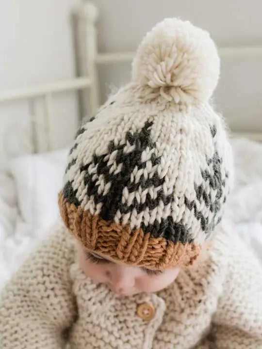 Forest Snow  Beanie Hat 0-6 M
