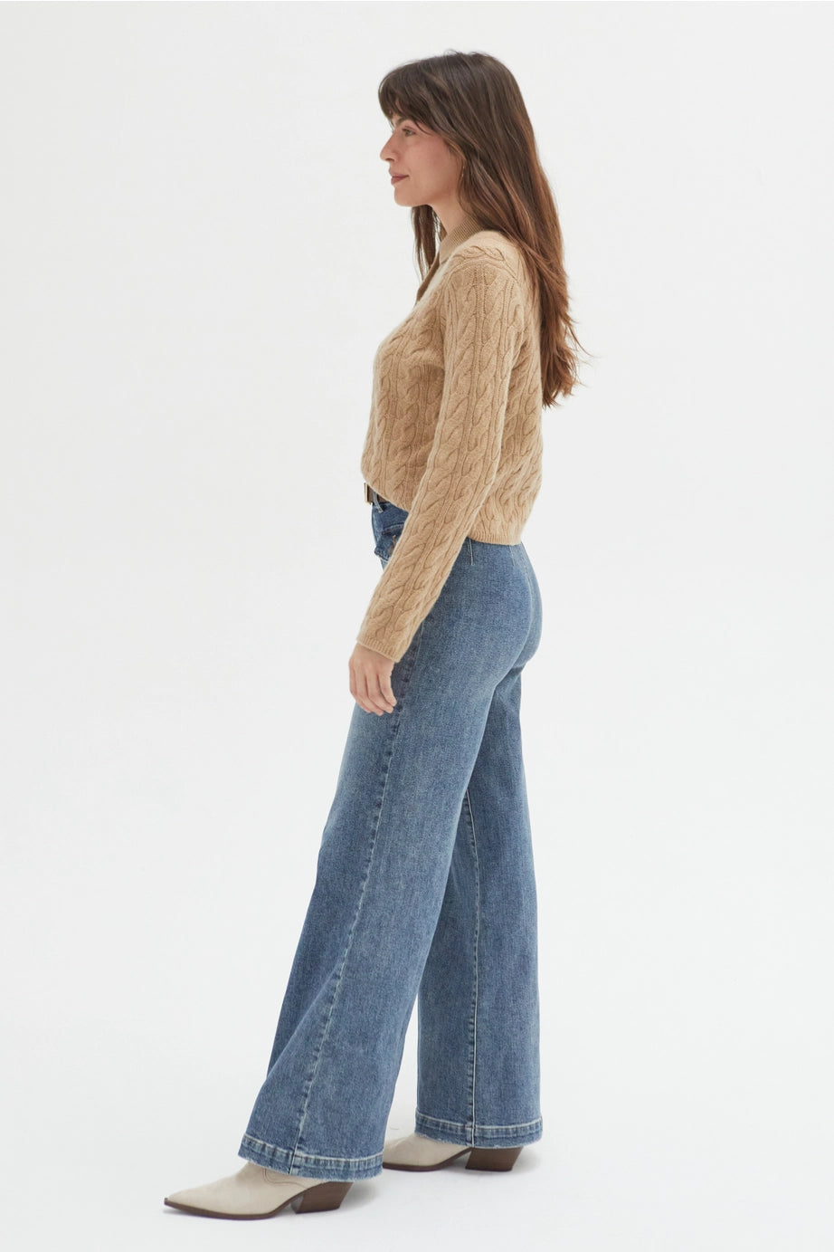 Campbell High Rise Front Pocket Denim 24