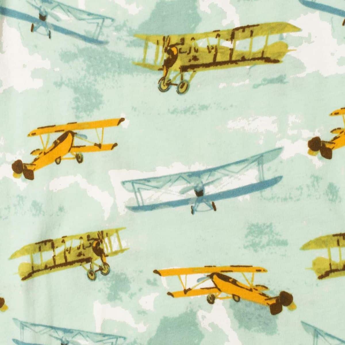 Vintage Planes Short Sleeve Onesie 6-12m