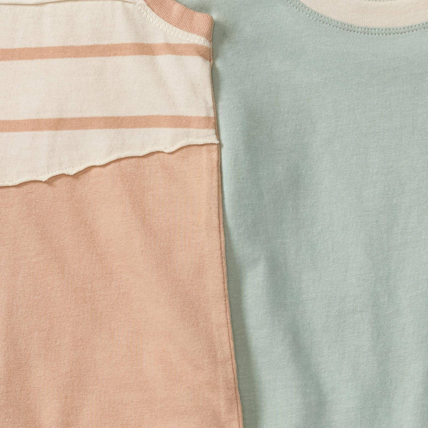 Basic Stripe Romper - Set of 2