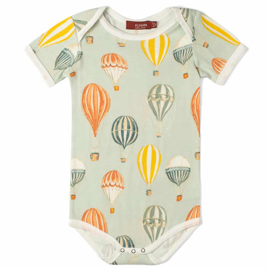 Vintage Balloons Onesie Short Sleeve 3-6m