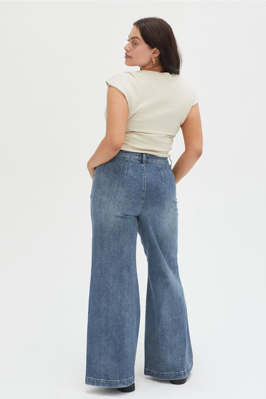 Campbell High Rise Front Pocket Denim 24