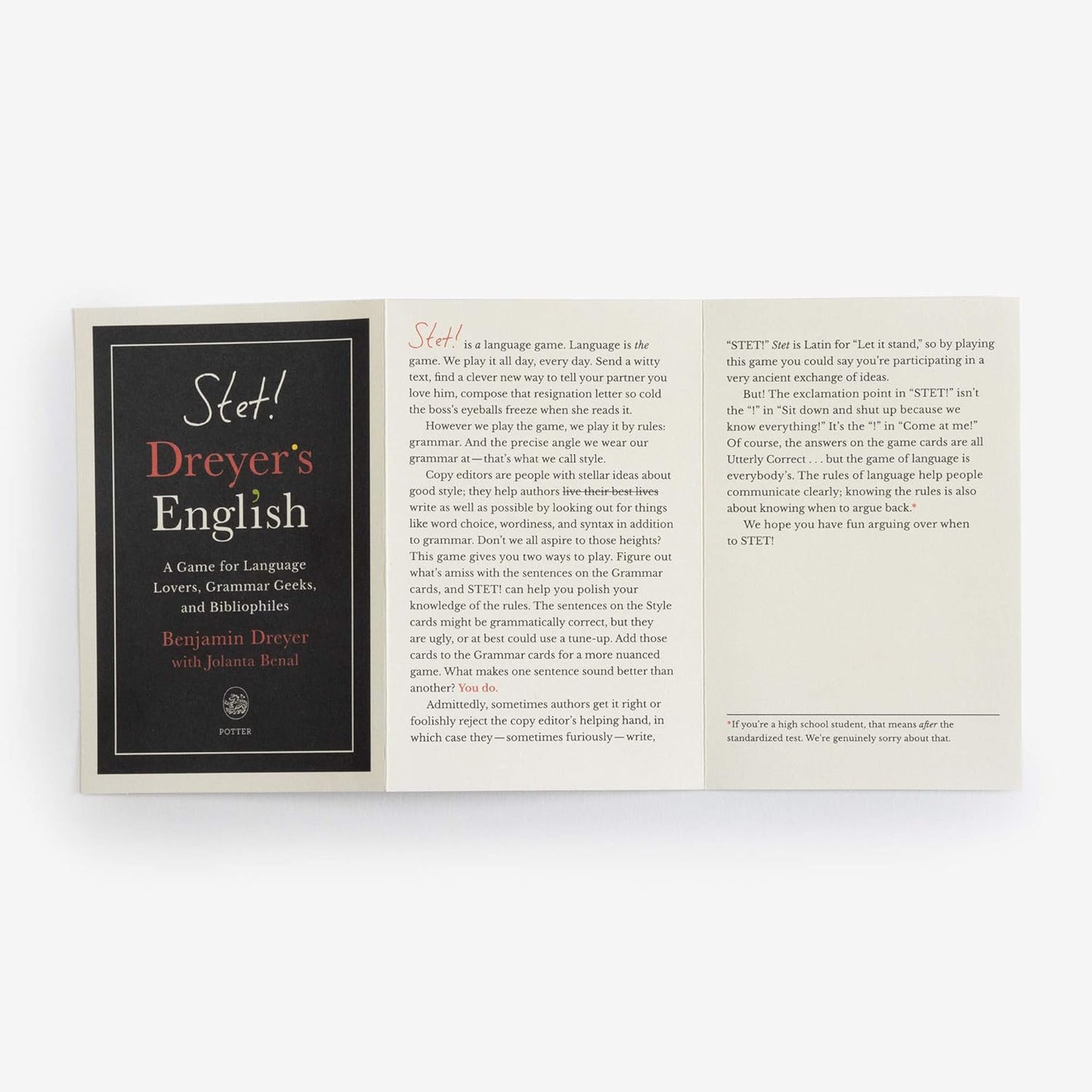 STET! Dreyer's English - A Game