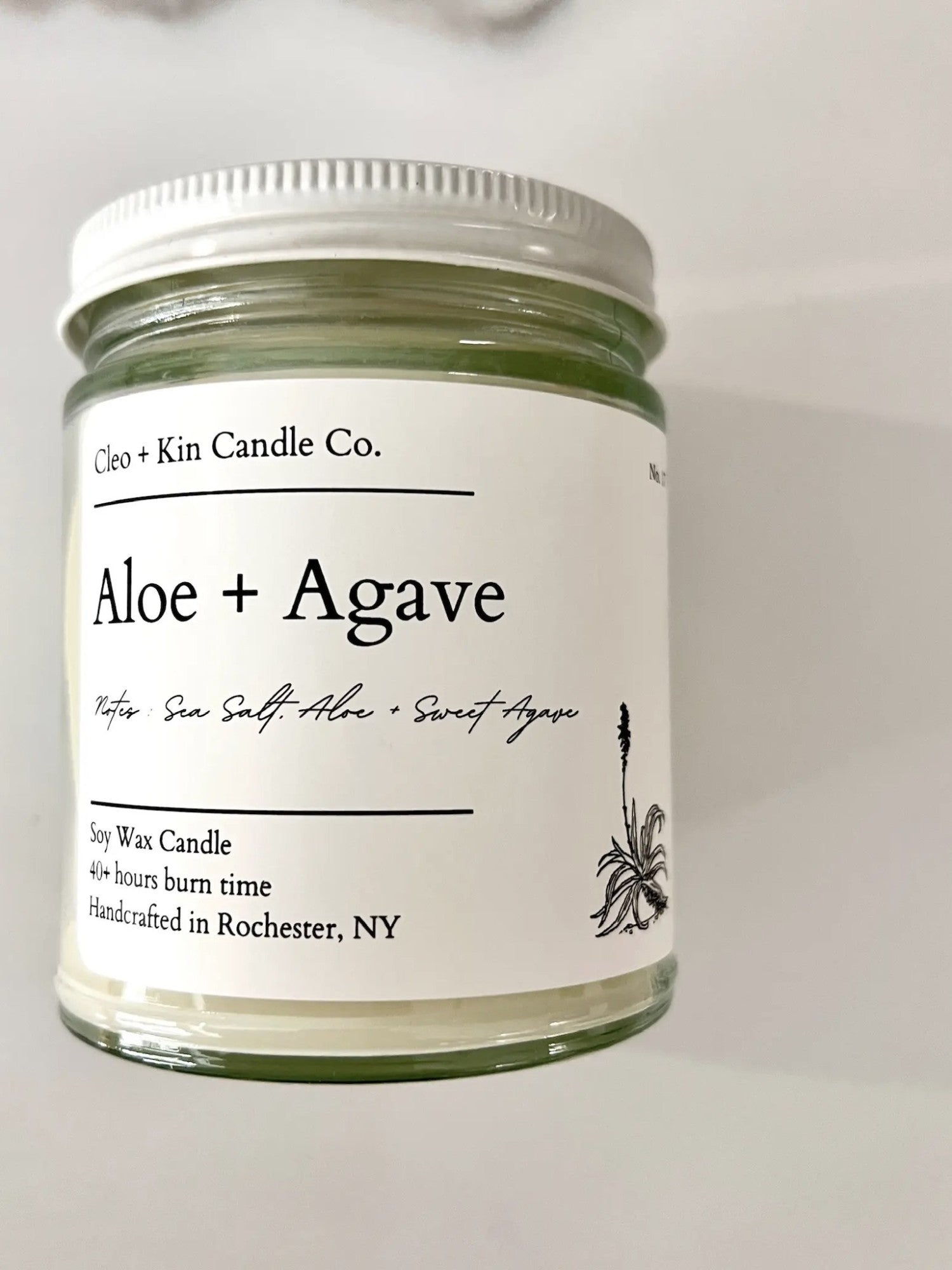 Cleo + Kin Candle Aloe + Agave