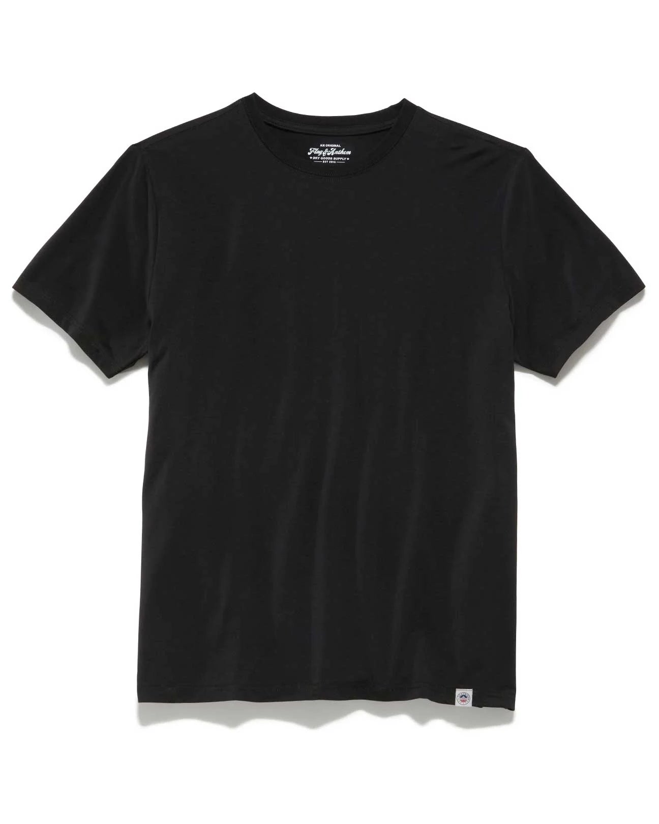 Russell Stretch Crewneck Tee Navy Heather Small