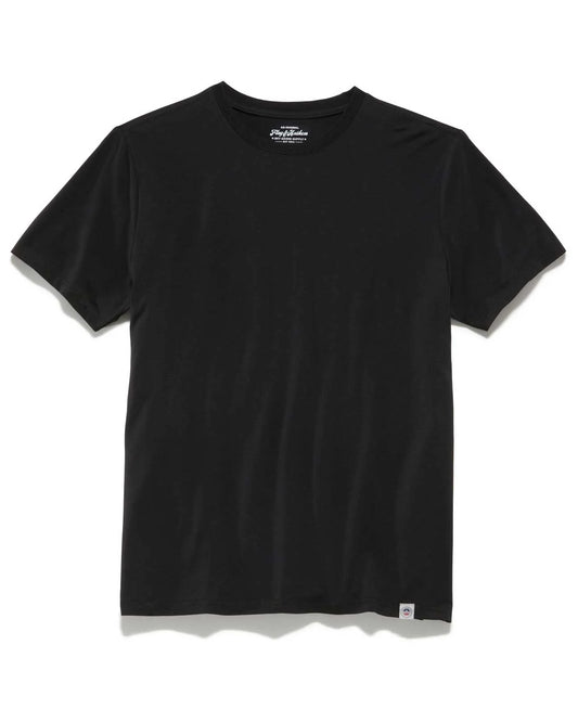 Russell Stretch Crewneck Tee Navy Heather Small