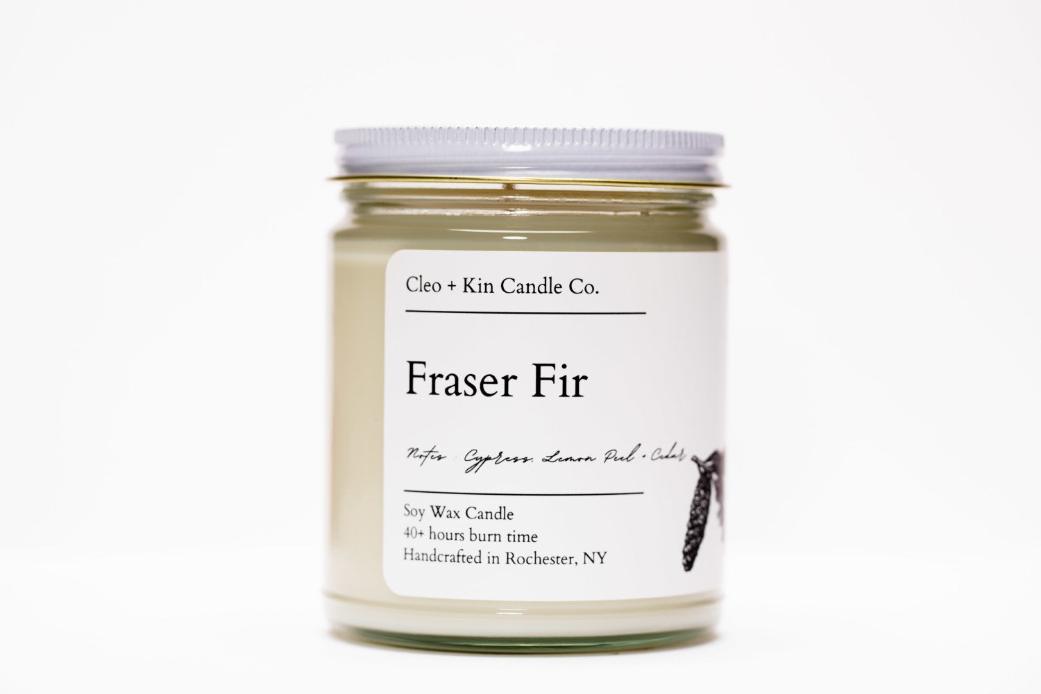 Cleo + Kin Candle Fraser Fir