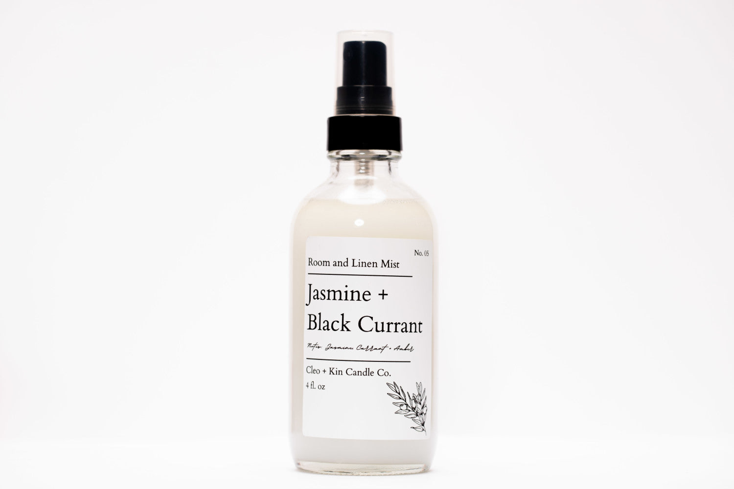 Cleo + Kin Room Spray - Jasmine + Black Currant