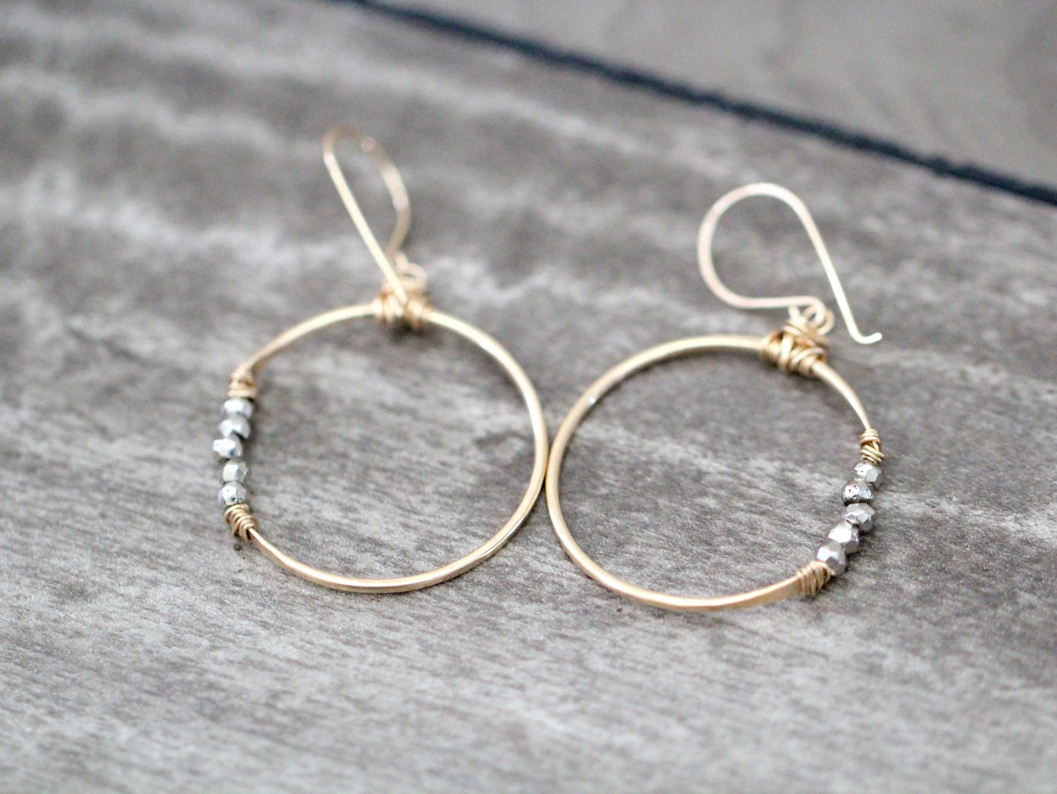 14k Gold Fill Argonaut Hoops