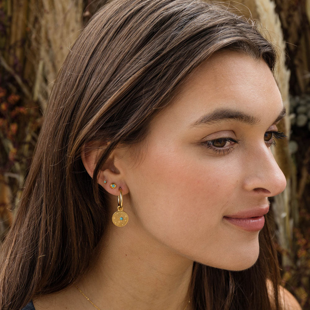 Estrella Hoops Opal