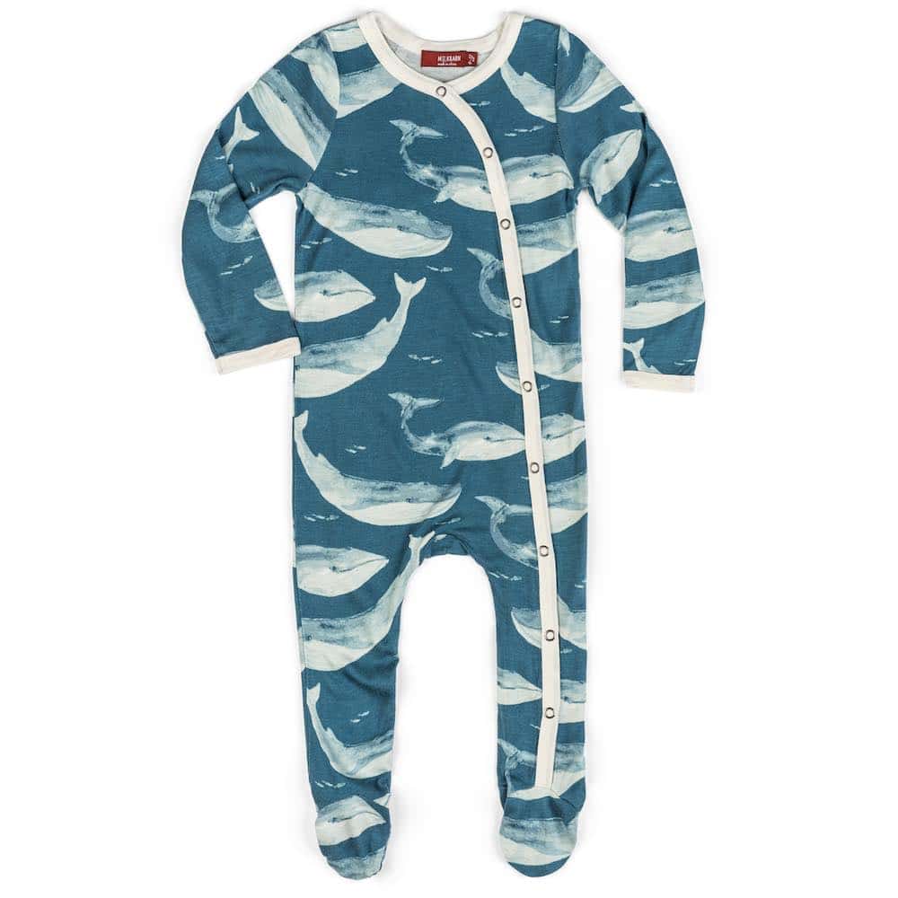 Cozy Footed Snap Romper Camping 0-3m