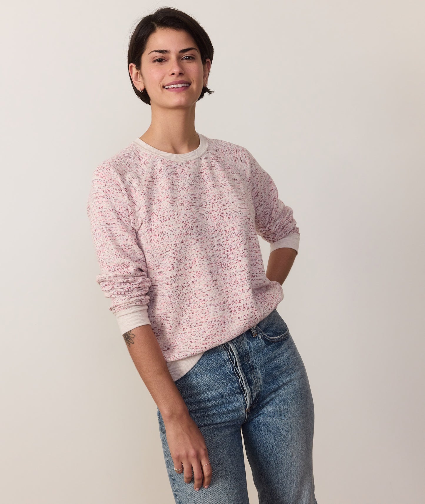 Teagan Reversible Raglan Rose X-Small
