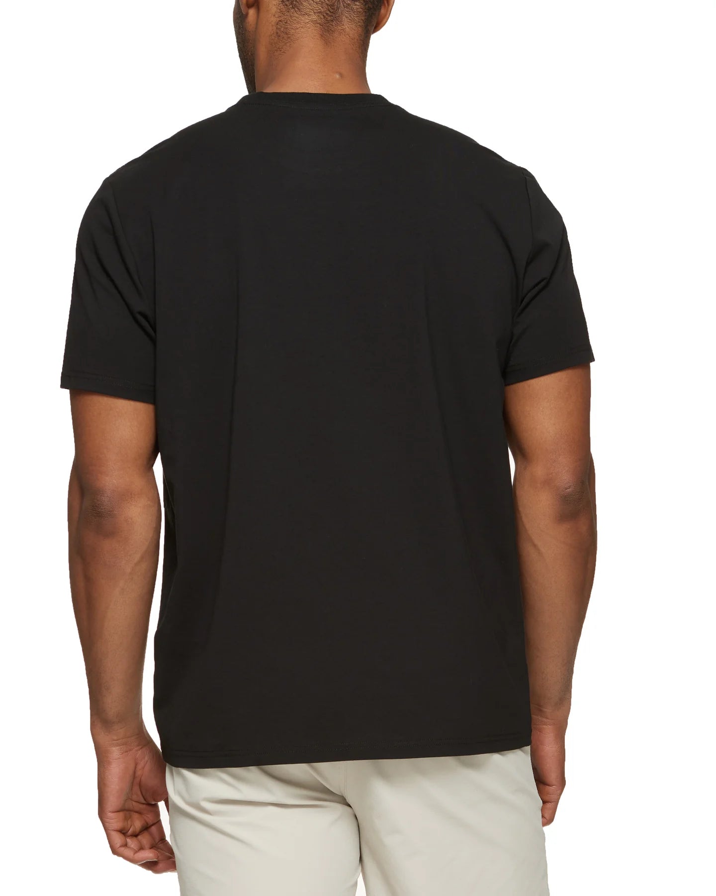 Russell Stretch Crewneck Tee Navy Heather Small