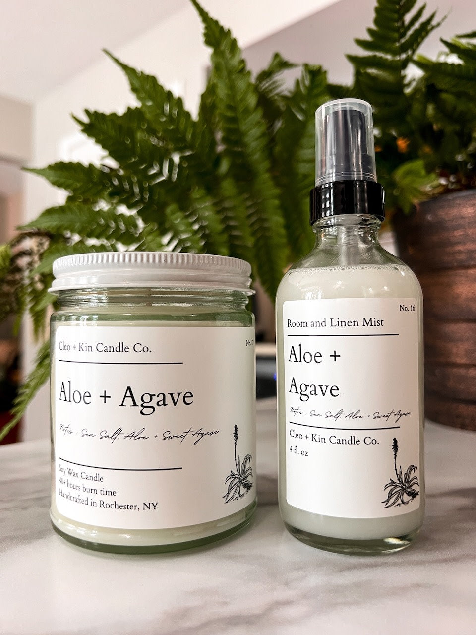 Cleo + Kin Room Spray - Aloe + Agave
