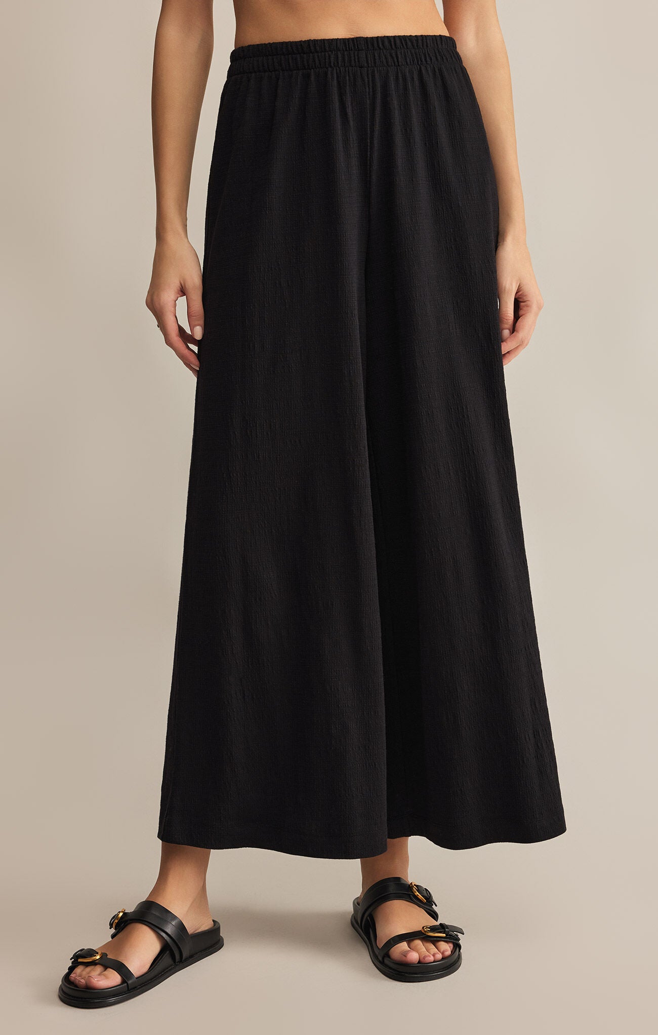 Scout Textured Slub Pant Black X-Small