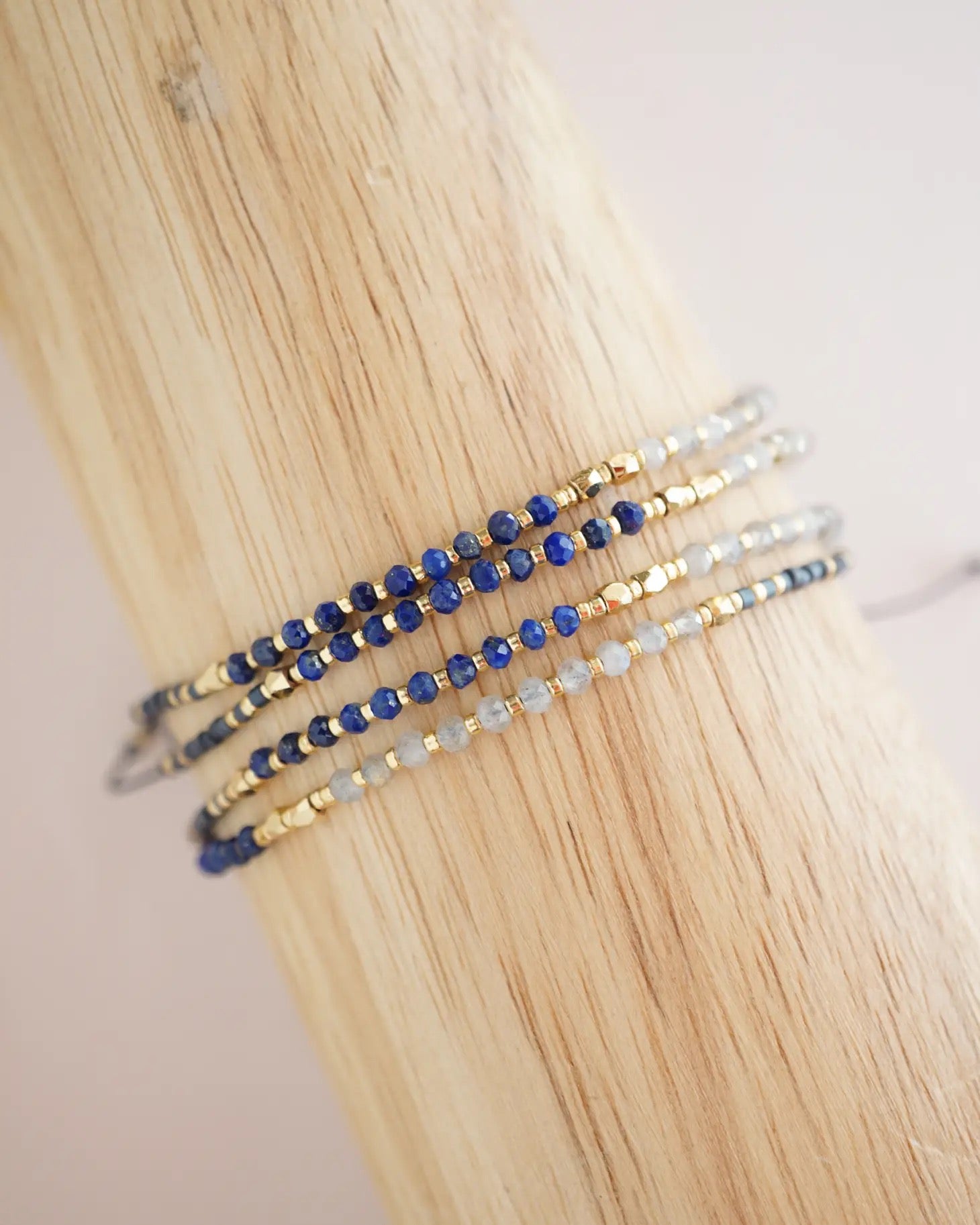 Healing Gemstone Stacking Bracelet Amethyst