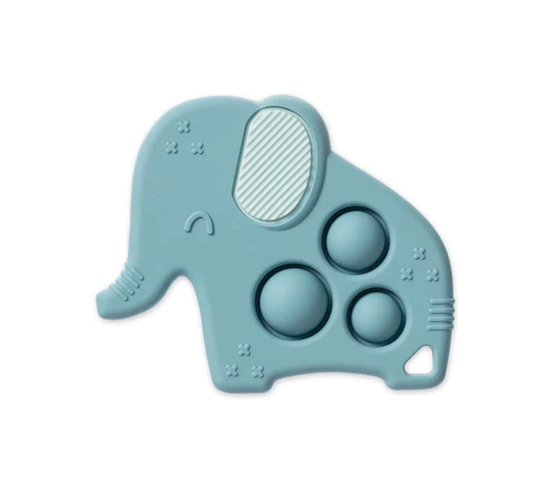 Teether w/ Sensory Popper Dino