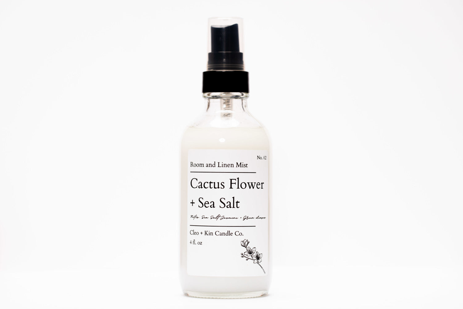 Cleo + Kin Room Spray Cactus Flower + Sea Salt
