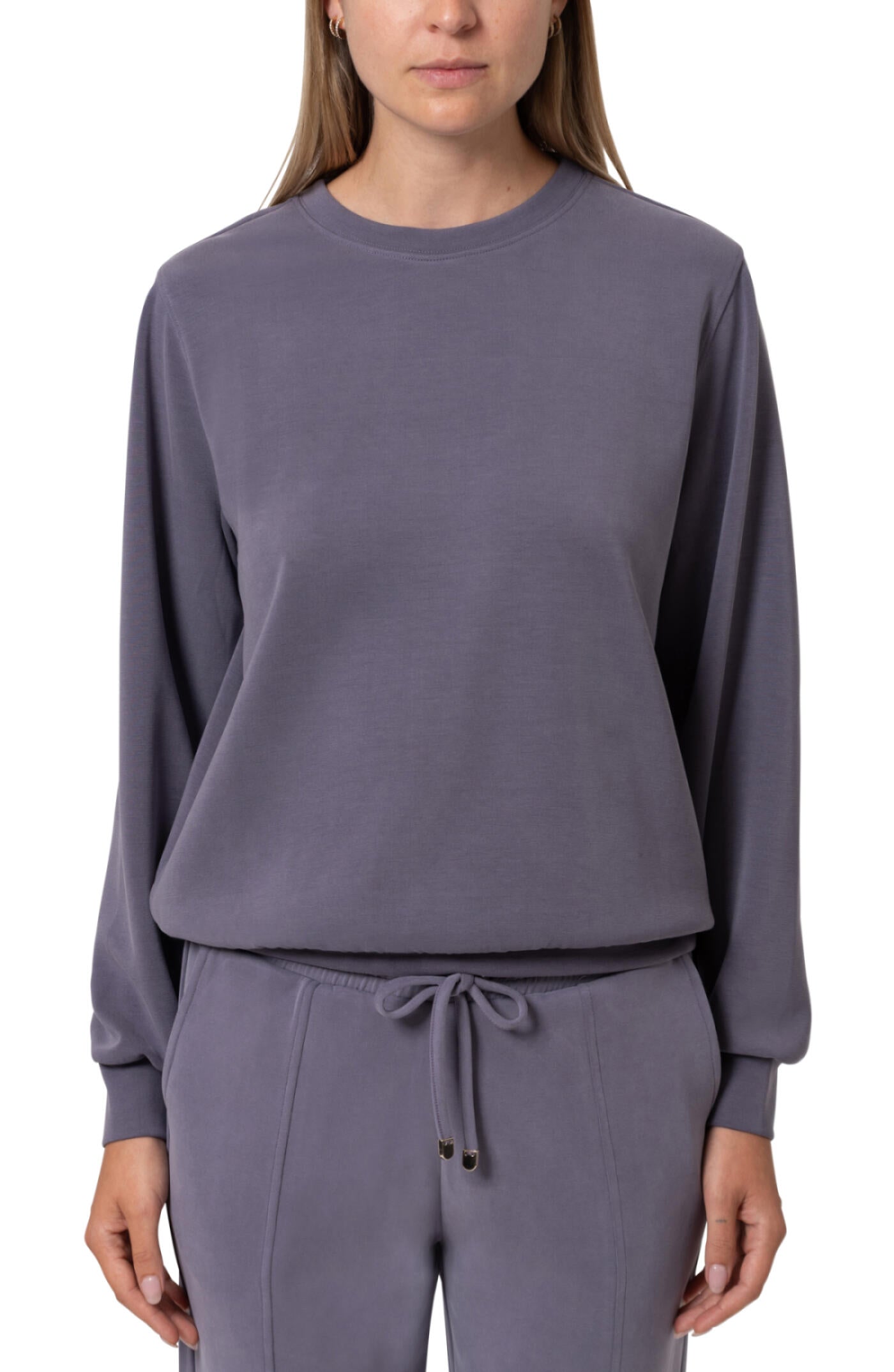 Lauren Oversize Sweatshirt - Cadet Small