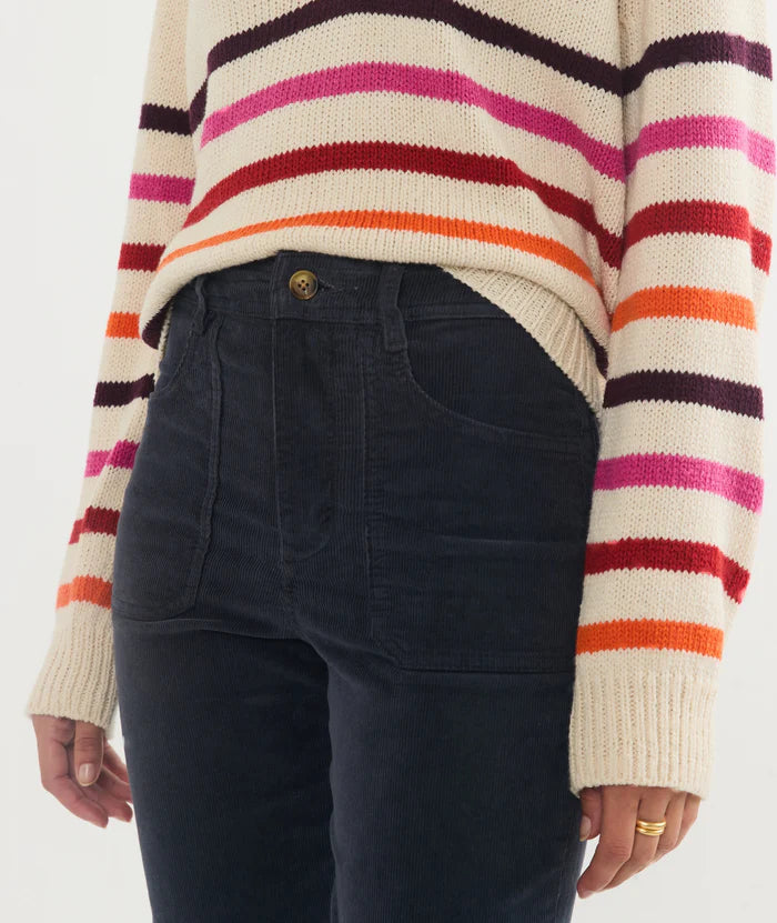 Bridget Corduroy Flare Rust 4