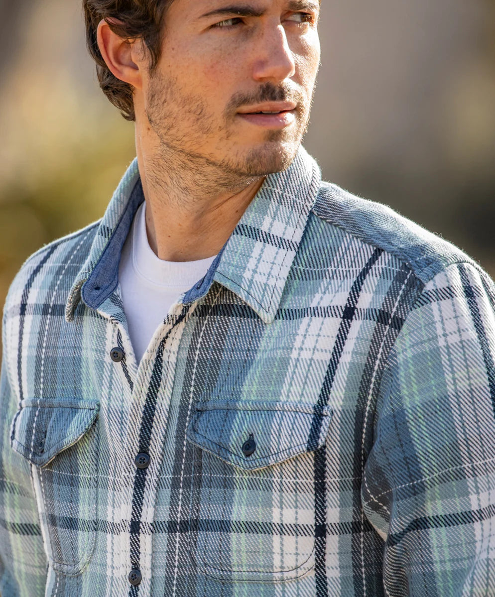 Blake Blanket Shirt - Daylight Plaid Small