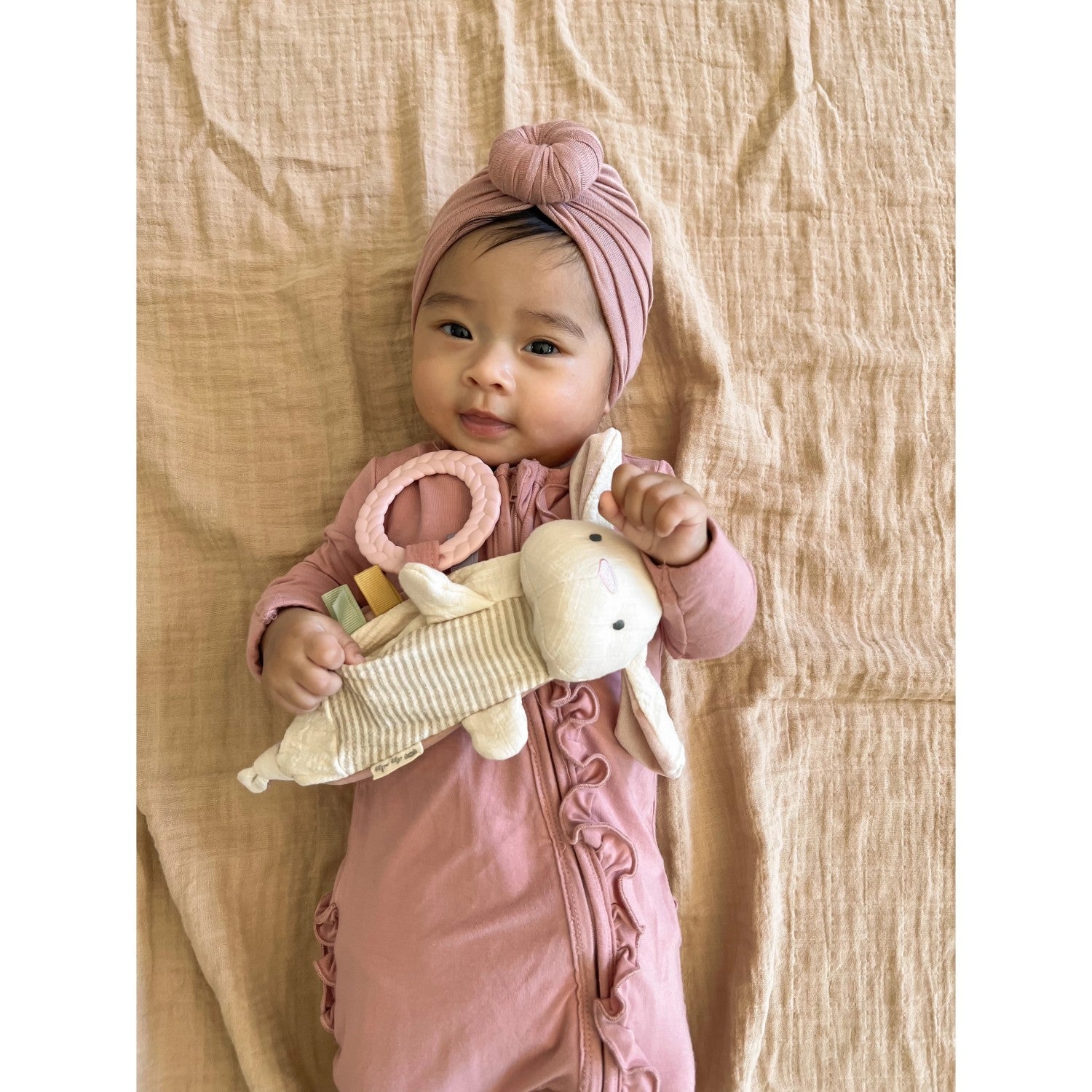 Sensory Toy with Teether Bunny