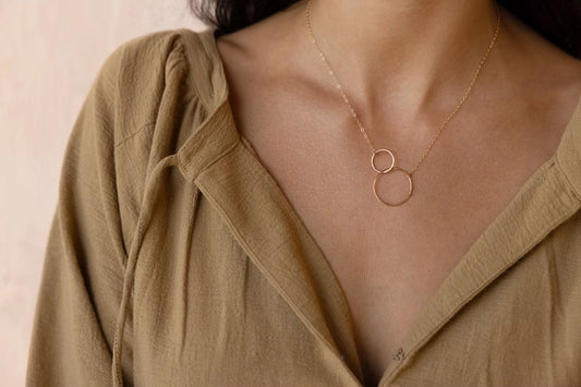 14k Gold Fill Unity Necklace