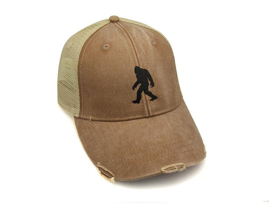 Bigfoot Trucker Hat Charcoal