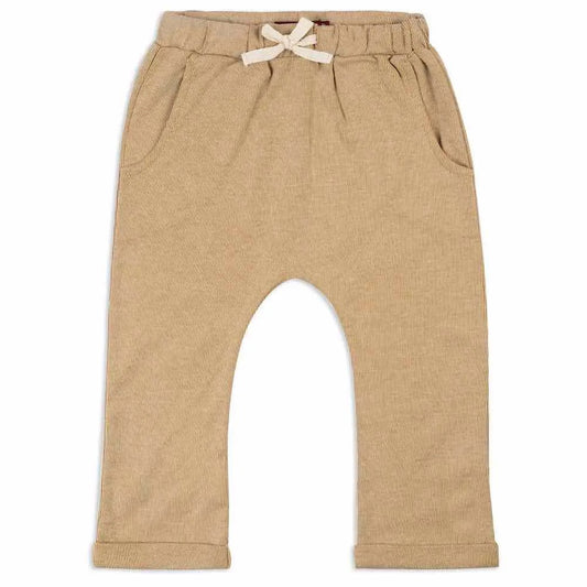 Organic Jogger - Rust Pinstripe 3 - 6m