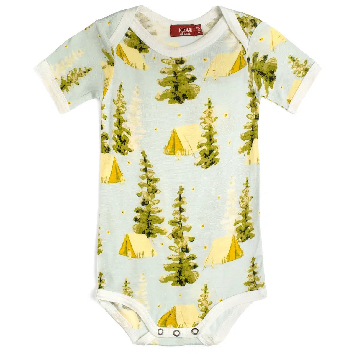 Camping Short Sleeve Onesie 12-18m