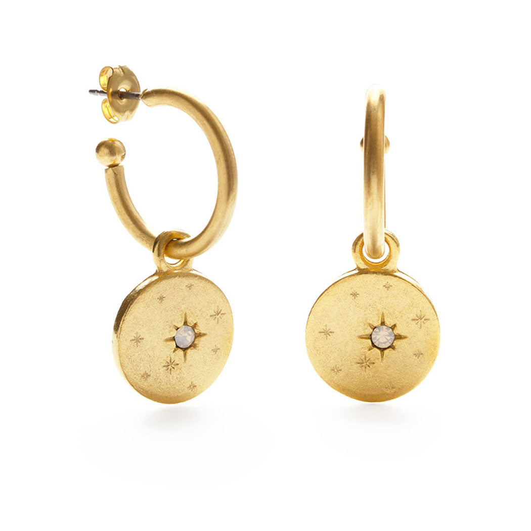 Estrella Hoops Opal