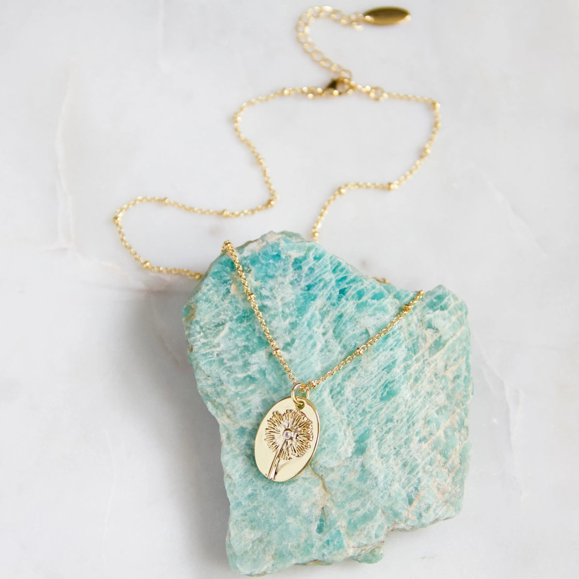 Dandelion Necklace