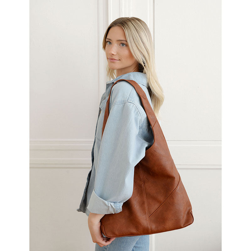 Neve Puzzle Hobo Bag Black