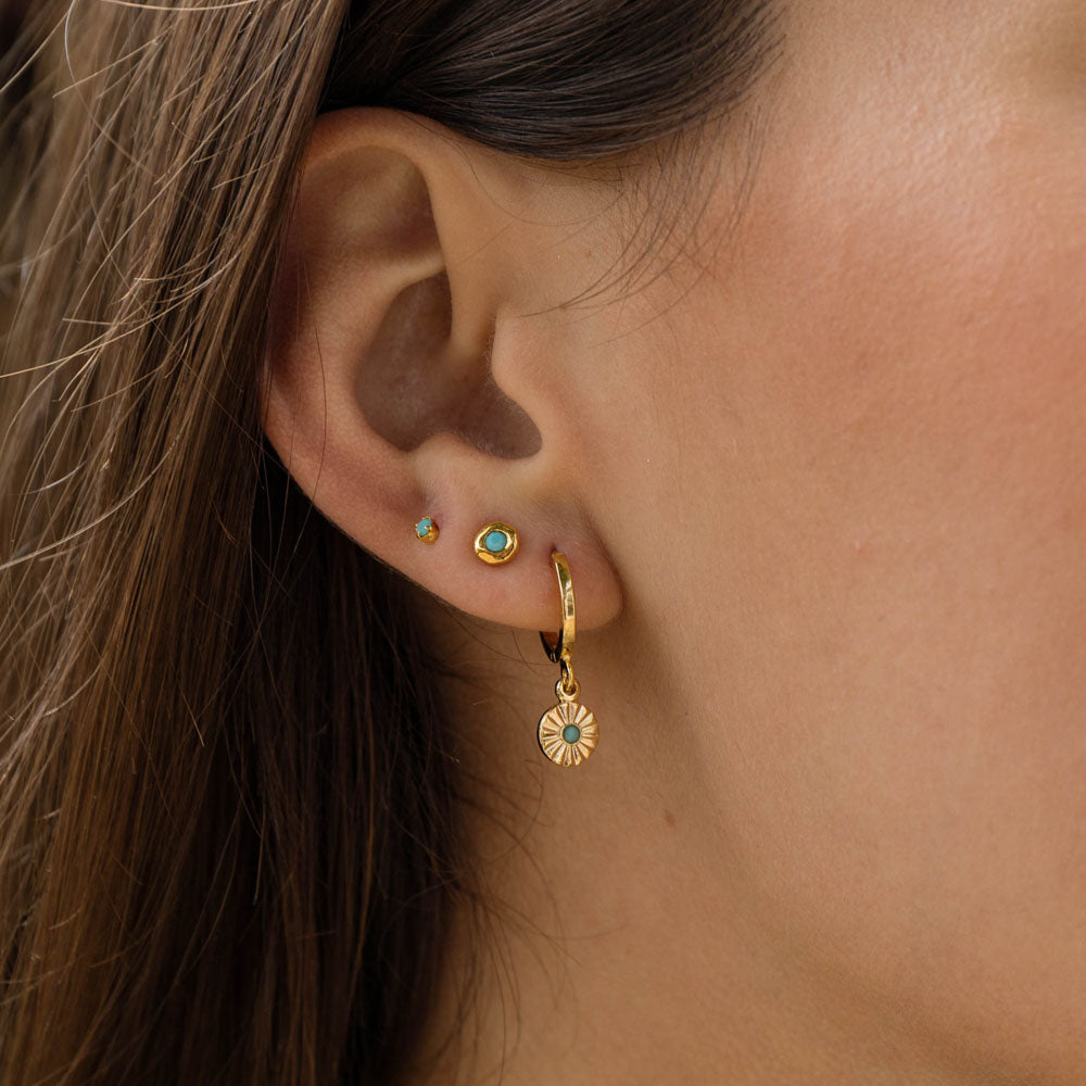 Terra Studs - Turquoise