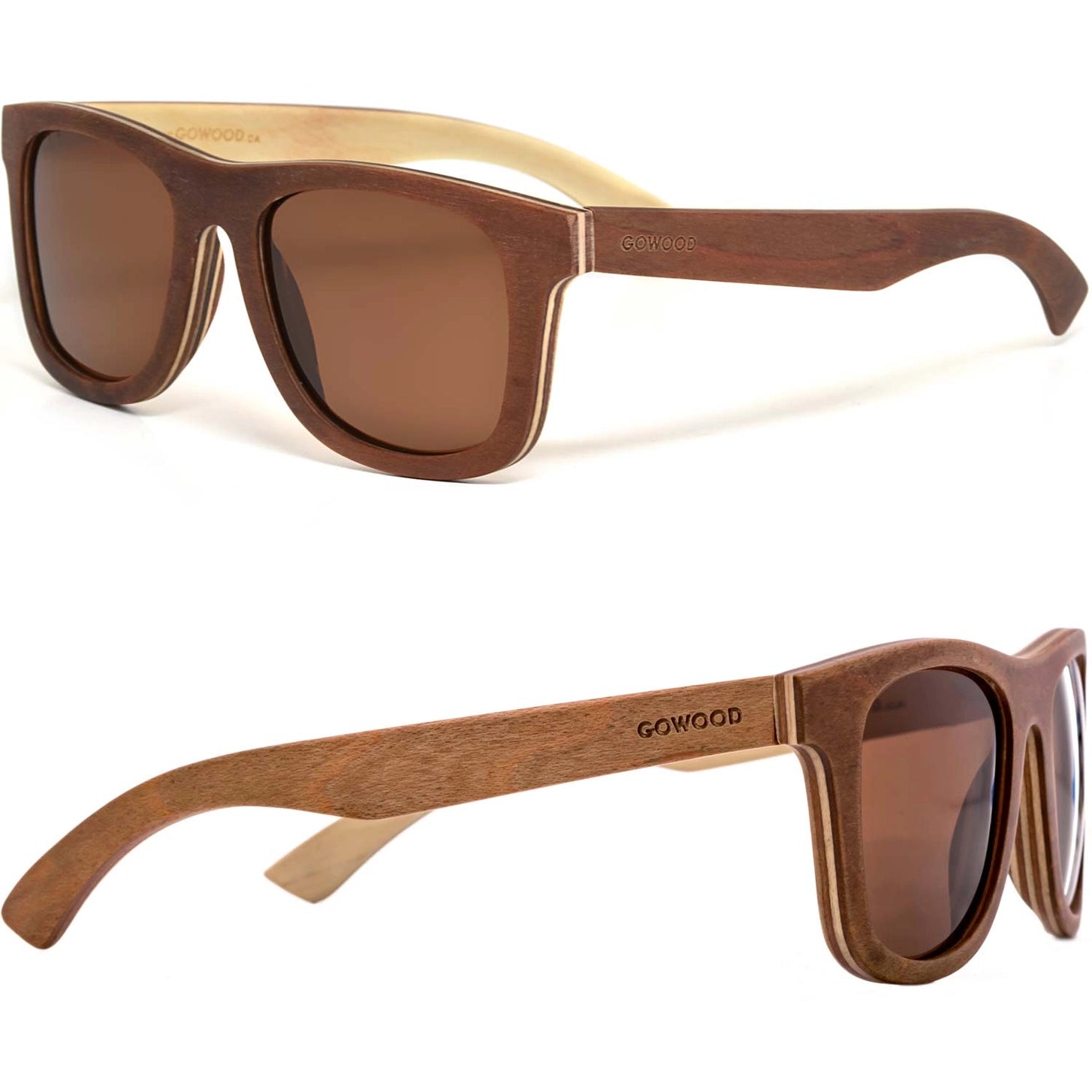 Canadian Brown Maple Sunglasses