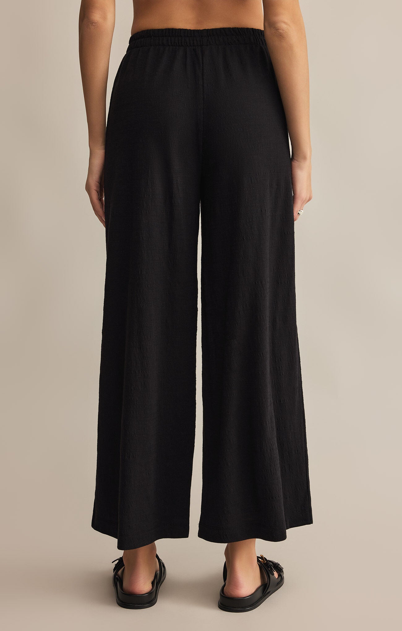 Scout Textured Slub Pant Black X-Small