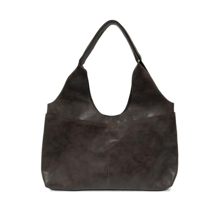 Val 4-Pocket Hobo Bag In a Bag Saddle