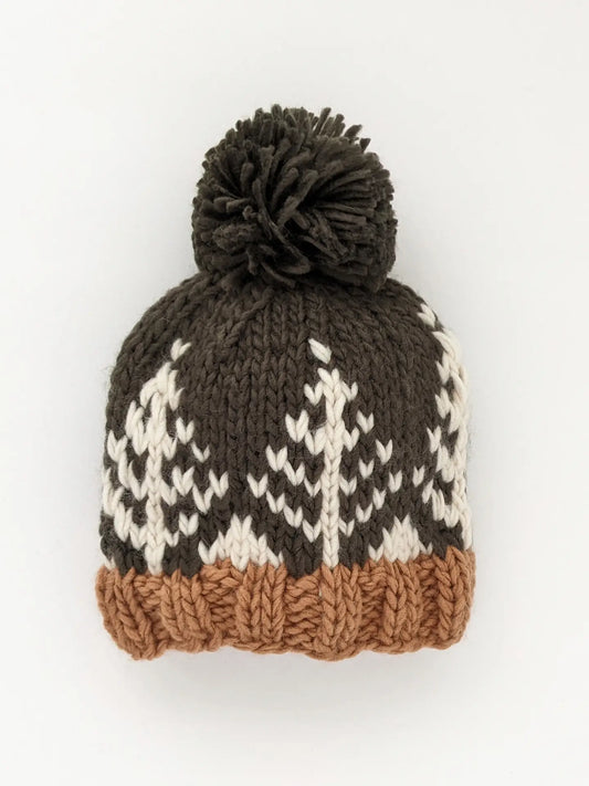 Forest Loden Beanie Hat 0-6 M