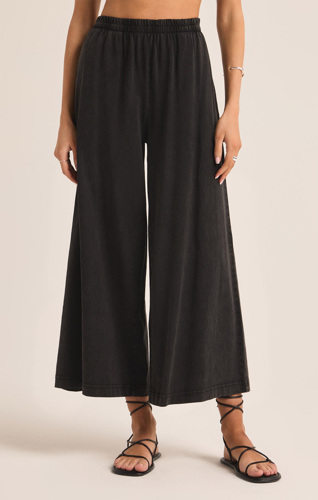 Scout Jersey Flare Pant Black Small